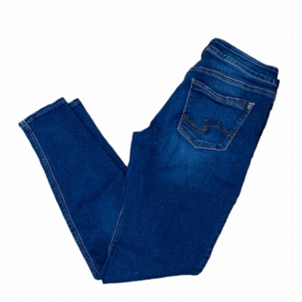 Silver Avery Super Skinny Women’s  Dark Wash Blue Jeans (W28/L29)
